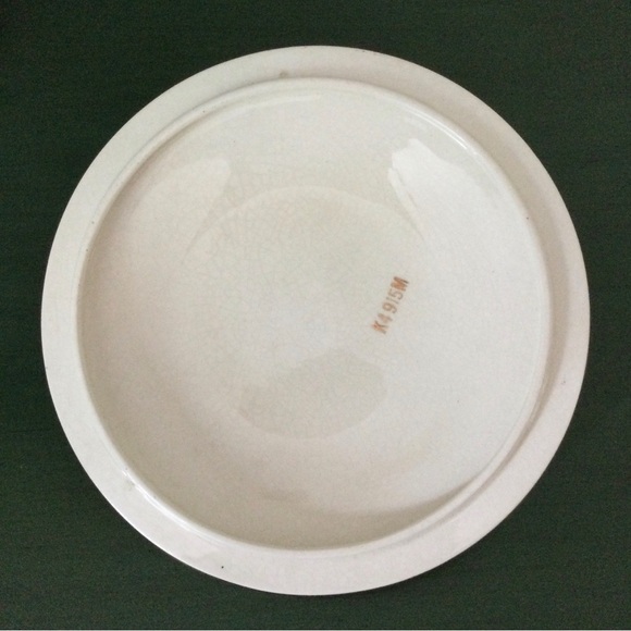 Antique 1920s HOMER LAUGHLIN Covered Serving Dish – Gold Trim Crackled Glaze EUC - Picture 13 of 16